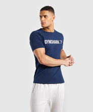Load image into Gallery viewer, Gymshark Apollo T-Shirt - Blue tekshop.no