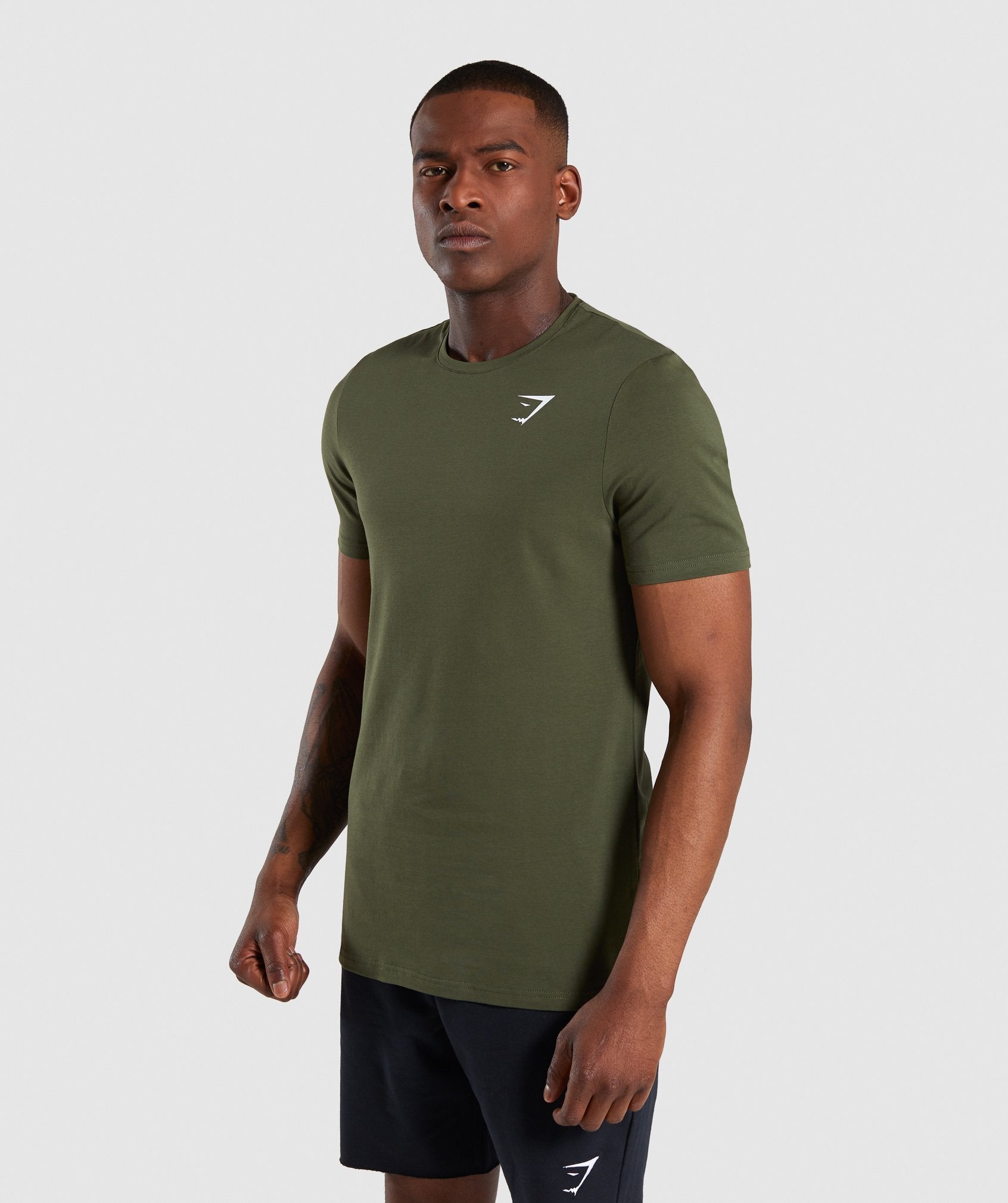 Gymshark Critical T-Shirt - Green - Large 