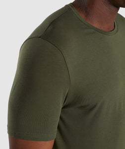 Gymshark Critical T-Shirt - Green - tekshop.no