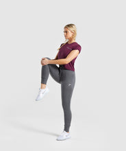 Load image into Gallery viewer, Gymshark High Waisted Joggers - Charcoal Marl - tekshop.no