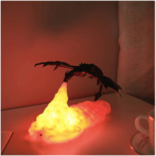 Load image into Gallery viewer, House of Dragons Drage Fire Breathing Dragon Night Light - tekshop.no