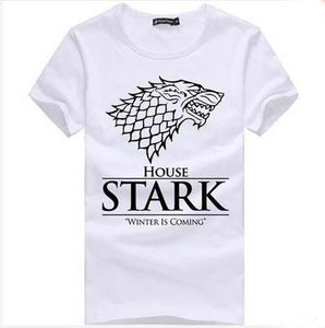 House of Stark Winterfell Wolf T - shirts - tekshop.no