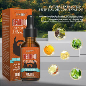 Hurtigvirkende beard oil for rask skjeggvekst fast beard growth - tekshop.no