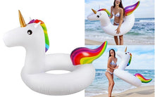 Load image into Gallery viewer, Inflatable unicorn swimming ring - tekshop.no