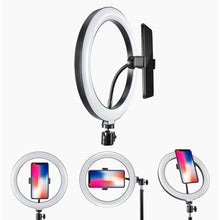Load image into Gallery viewer, LED Ring Light 10&quot; med stand tekshop.no