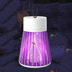 Ledningsfri myggfelle og insektdreper med campinglykt tekshop.no