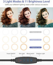 Load image into Gallery viewer, Make up ring light - tekshop.no