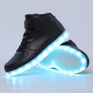 Orginale Led Jordans © Sky Top light up led shoes tekshop.no