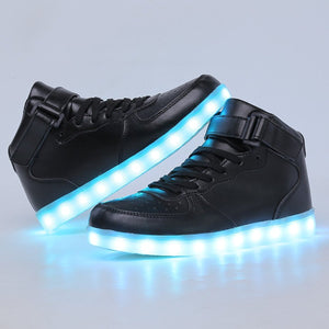 Orginale Led Jordans © Sky Top light up led shoes tekshop.no