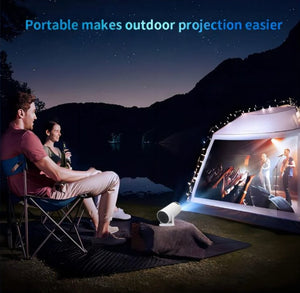 Portable 4K Projector with Android share screen system tekshop.no