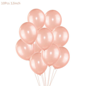 Rose Gold Happy Birthday Party Foil Balloons tekshop.no