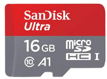 Load image into Gallery viewer, SANDISK microSDHC 16GB A1 - tekshop.no