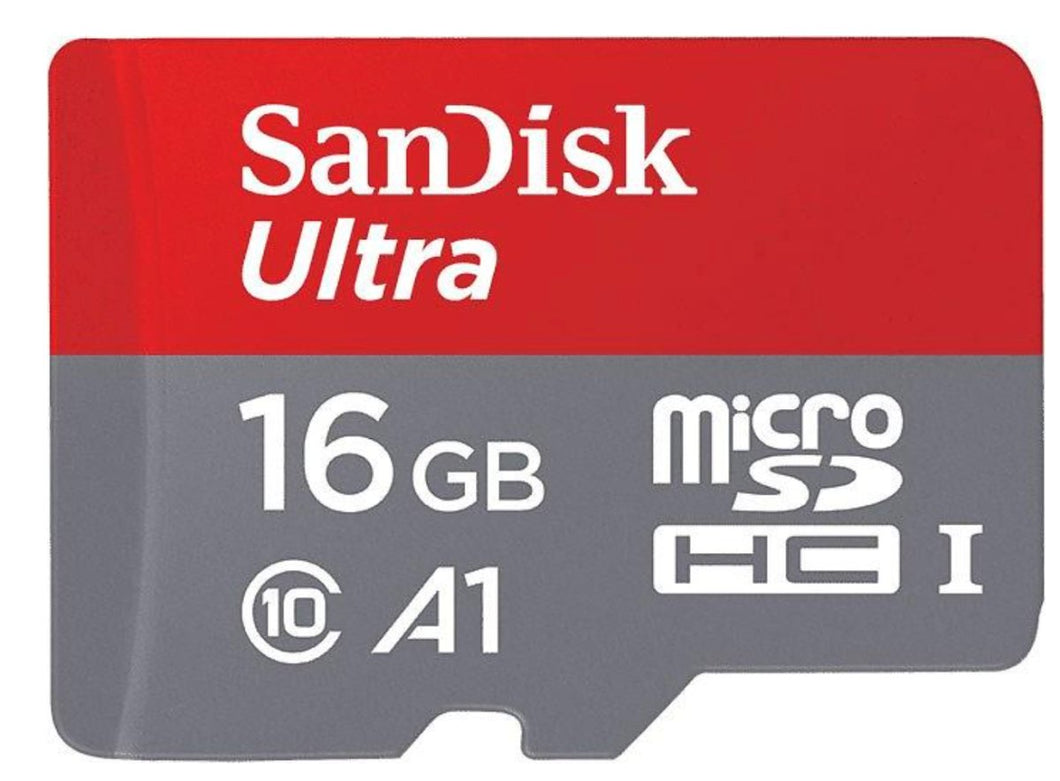 SANDISK microSDHC 16GB A1 - tekshop.no