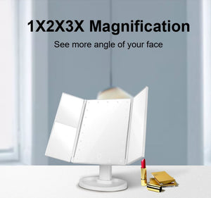 Sminkespeil med LED-lys Se X3 Bedre tekshop.no