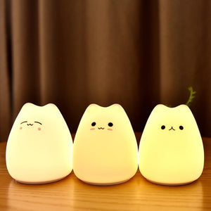 Soft Silicone Led Night Light for Kids - tekshop.no