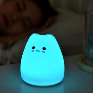 Soft Silicone Led Night Light for Kids - tekshop.no