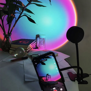 Sunset lamp med app og fjernkontroll tekshop.no