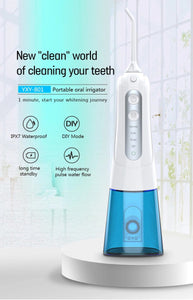 Teeth Cleaner Munndusj og tooth power floss tannrengjørings sett tekshop.no