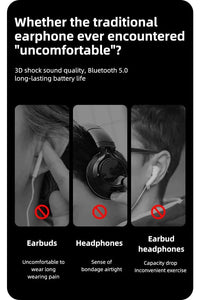 Trådløse bone conduction hodetelefoner tekshop.no