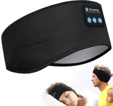 Load image into Gallery viewer, Trådløst Bluetooth-hodebånd og sove hodetelefoner Bluetooth-pannebånd Headband - tekshop.no