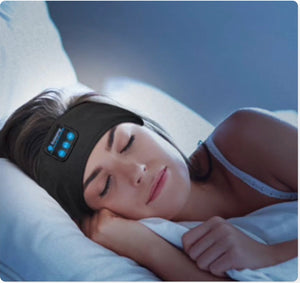Trådløst Bluetooth-hodebånd og sove hodetelefoner Bluetooth-pannebånd - tekshop.no