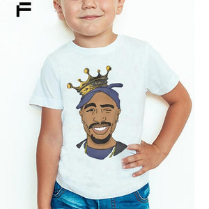 Tupac Barne T-skjorte tekshop.no